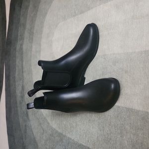 Black Rain Boots